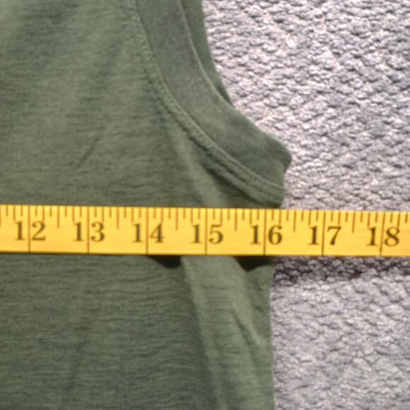 Athleta Women’s Breezy Camisole Tank SP Green Soft Performance Top - Picture 3 of 5